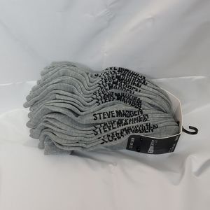 Steve Madden Mens 10-Pack Low Cut Socks 6-12.5